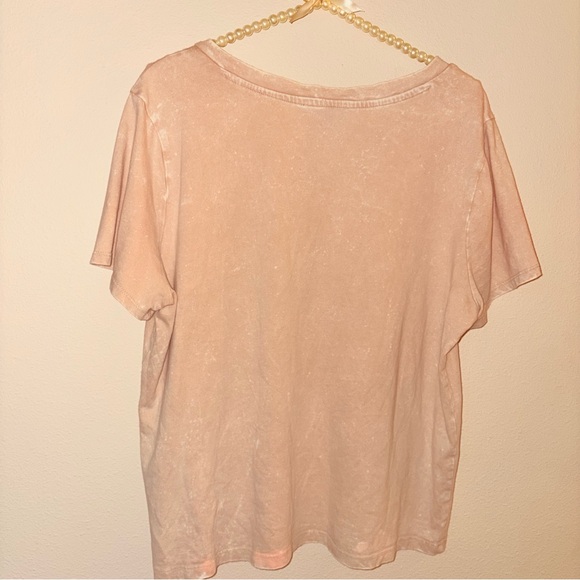 Forever 21 Lace-Up Beige Short Sleeve Top - Picture 5 of 5